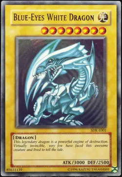 Yu-Gi-Oh! Blue-Eyes White Dragon SDK-E001 Ultra Rare [G-EX] Deck Kaiba | EN 2002 - Image 1