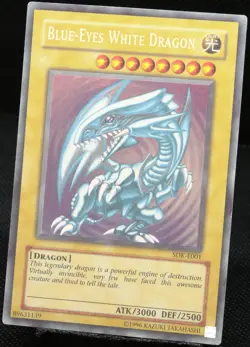 Yu-Gi-Oh! Blue-Eyes White Dragon SDK-E001 Ultra Rare [G-EX] Deck Kaiba | EN 2002 - Image 3