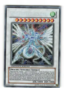 Yugioh MAJESTATISCHER STERNENDRACHE , ct06-de003 Secret Rare deutsch Near Mint - Image 1