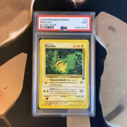 Pikachu PSA 9 Black Star Promo 27 Bumblebee Pokemon Card Mint - Image 1