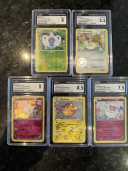 Pokemon Generations 1 Reverse Holo And 4 Radiant Collection- Lot Of 5 Cards - Image 1