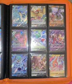 Pokemon Card Lot Binder, Holos, Promos, With Bonus Jumbo Cards And Lorcana - Image 4