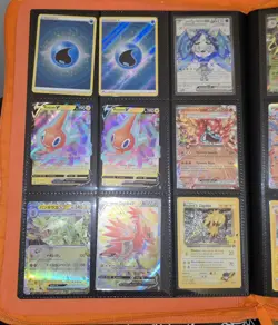 Pokemon Card Lot Binder, Holos, Promos, With Bonus Jumbo Cards And Lorcana - Image 5