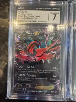 Graded CGC Pokemon Kalos Tin Card Lot- 2 Cards - Image 2