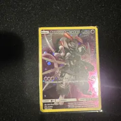 Pokemon 2019 TCG Black Star Promo Armored Mewtwo Holo Card SM228 - - Image 3