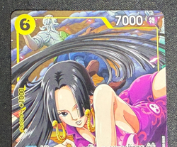 One Piece Card Game TCG P-115 P Boa Hancock Bandai Japan Anime V-Jump Version - Image 3