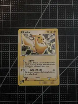 Pokemon Pikachu 2003 Black Star Promo Holo Card #12 - Image 1