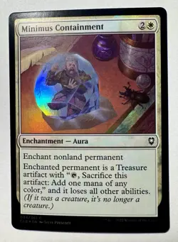 Minimus Containment Foil (034) Battle for Baldur's Gate CLB MTG Magic - Image 1