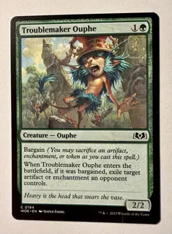 x1 Troublemaker Ouphe WOE MTG 194 COMMON M/NM 1x - Image 1