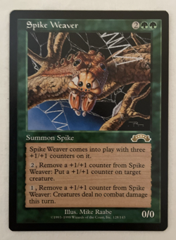 1x Spike Weaver Exodus MTG Magic The Gathering LP/NM - Image 1