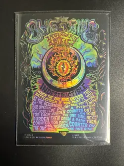 The One Ring Poster Foil Mtg NM LOTR - Image 1