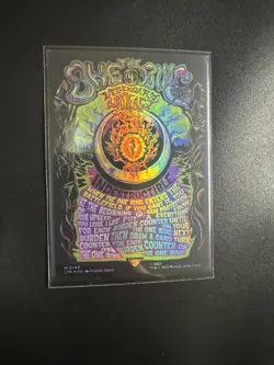 The One Ring Poster Foil Mtg NM LOTR - Image 3