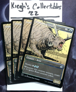 Mtg Trumpeting Gnarr x4 *Showcase* - Image 1