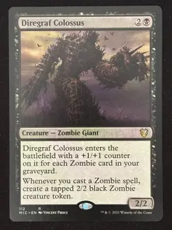 1x MTG Diregraf Colossus - Commander: Innistrad: Midnight Hunt (MIC) #112 - Image 5