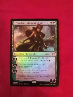 Freyalise, Llanowar's Fury Commander Masters Foil Rare - Image 1