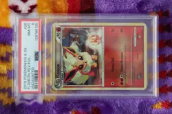 Pokemon TCG Flareon 26/90 Undaunted Reverse Holo PSA Grade 8 - Image 2