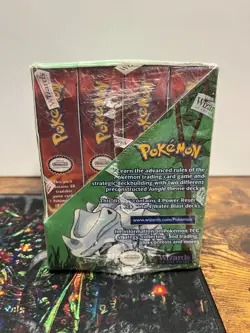 Pokemon Jungle Theme Decks Water Blast & Power Reserve Sealed Display Box WOTC - Image 2