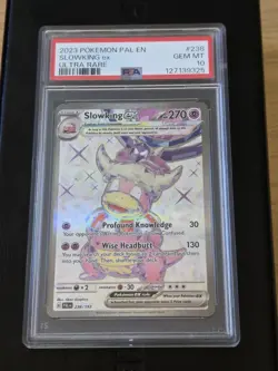 Pokemon 2023 SV Paldea Evolved Slowking EX #238/193 PSA 10 - Image 1