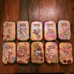 Pokemon TCG 151 Mini Tins Complete Set (Lot Of 10) - Image 3