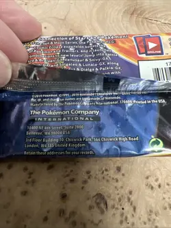 Pokemon Cosmic Eclipse Booster Pack Sun & Moon New Sealed G1 Rare - Image 4
