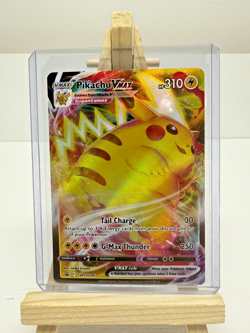Pikachu VMAX SWSH286 Holographic Black Star Promo Pokemon TCG - Image 1