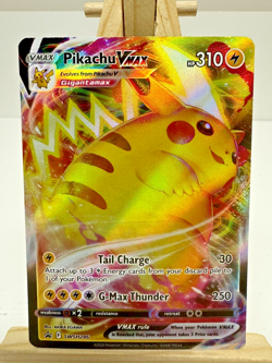 Pikachu VMAX SWSH286 Holographic Black Star Promo Pokemon TCG - Image 2