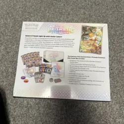Pokemon TCG Prismatic Evolutions Elite Trainer Box ETB Sealed # 6 damaged - Image 3