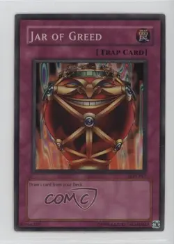Jar of Greed 1st Ed. YuGiOh Labyrinth Nightmare #LON-047 2003 - Image 1