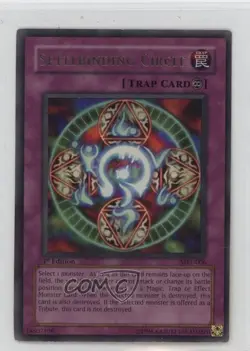 Spellbinding Circle (UR) 1st Ed. YuGiOh Magic Ruler #MRL-006 2002 - Image 1