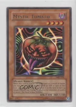 Mystic Tomato 1st Ed. YuGiOh Magic Ruler #MRL-094 2002 - Image 1