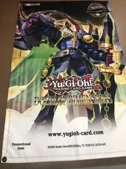 Yu-Gi-Oh! Doom of Dimensions Felt Promo Banner - Image 1