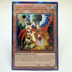 Yugioh Droll & Lock Bird RA02-EN006 1st Edition Ultimate Rare Holo - NM - Image 1