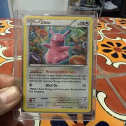Pokemon TCG XY Black Star Promos Ditto Holo Card XY40 - Image 1
