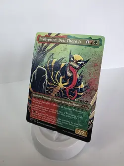 Wolverine Best There Is Borderless Playtest Card Mtg Regular Finish Marvel Comic - Image 1