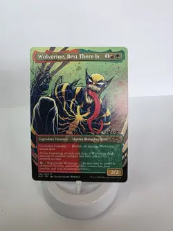 Wolverine Best There Is Borderless Playtest Card Mtg Regular Finish Marvel Comic - Image 2