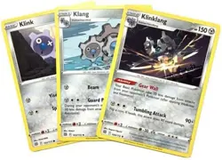Klinklang 104/172 - Brillant Star - Pokemon Evolution 3 Card Lot - Klang 103/172 - Image 1