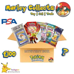 PSA Graded Card Pokemon Mystery Box L100 Includes Sealed Products Booster Packs - Image 2