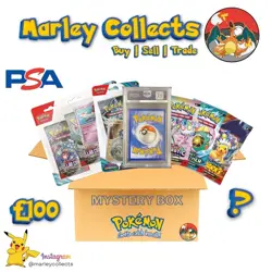 PSA Graded Card Pokemon Mystery Box L100 Includes Sealed Products Booster Packs - Image 3