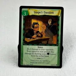 Harry Potter Trading Card Game Snape's Question 104/116 - Image 1