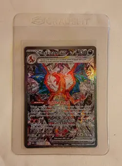 Charizard ex 223/197 Secret illustration Rare OBF Obsidian Flames Pokemon Card - Image 1