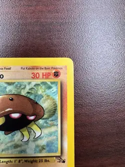 1999 Pokemon 1st Edition Fossil - KABUTO - card no. 50/62 LP - Image 4