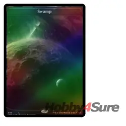 Foil Swamp (493) (full Art) (galaxy Foil) M/NM Magic: The Gathering MTG Unfinity - Image 1