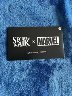 MTG x Marvel Captain America Secret Lair Rainbow Foil Edition Sealed - Image 1