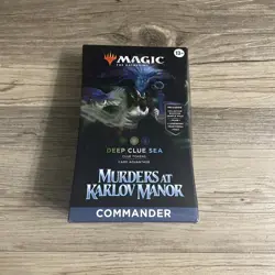 MtG: Murders at Karlov Manor - Commander Deck - Deep Clue Sea - NEW/SEALED - Image 2