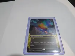 Meteor Crater (0026) (Borderless) Edge of Eternities: Stellar Sights Regular - Image 1