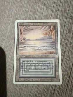 Magic the Gathering Underground Sea Revised Edition Dual Land NM/LP++ - Image 1