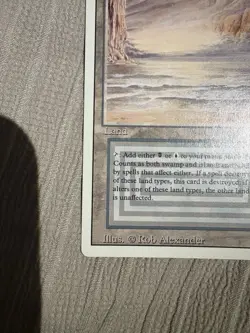 Magic the Gathering Underground Sea Revised Edition Dual Land NM/LP++ - Image 4