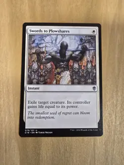 Swords to Plowshares - #078/351 (NM) Commander 2016 Magic MTG - Regular - Image 1