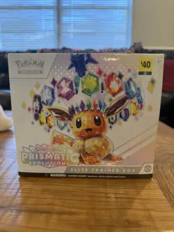 Pokemon TCG Scarlet Violet Prismatic Evolutions Elite Trainer Box ETB New Sealed - Image 1