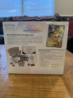 Pokemon TCG Scarlet Violet Prismatic Evolutions Elite Trainer Box ETB New Sealed - Image 3